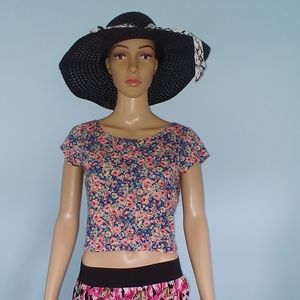 Delia's Floral Crop Top